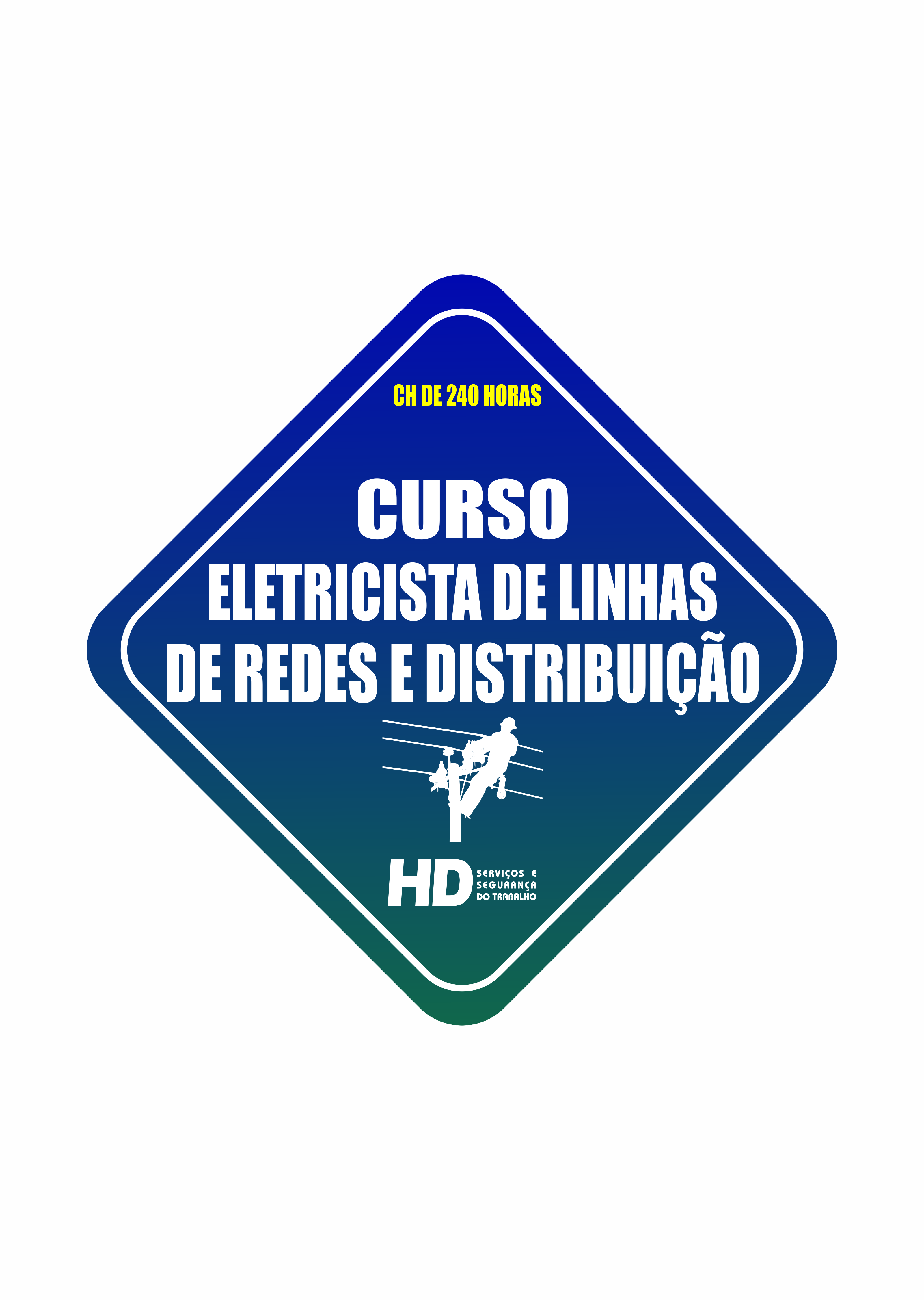Eletricista de Manutenção, Construção e Operação de Redes Elétricas Aéreas de Distribuição Desenergizadas, Urbana e Rural, classe de tensão até 36,2 kV